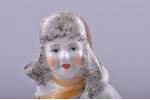 figurine, Skier, porcelain, Riga (Latvia), USSR, Riga porcelain factory, molder - S. Bolzan-Golumbov...