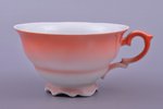 tea pair, porcelain, M.S. Kuznetsov manufactory, Riga (Latvia), 1934-1940, h (cup) 6.1 cm, Ø (saucer...