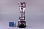 ваза, Ильгюциемская стекольная фабрика, Латвия, 20-30е годы 20го века, h 30.2 см...