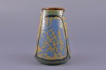 vase, ceramics, sculpture's work, shape by A. Sirotin, handpainted by A. Sirotin, Riga (Latvia), h 1...