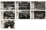fotogrāfiju komplekts, 7 gab., Latviešu dziesmu svētki Anglijā, Latvija, Lielbritānija, 1949-1950 g....