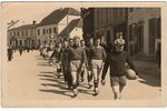 photography, football players, Latvia, 20-30ties of 20th cent., 8.8 x 13.7 cm...