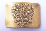 buckle, Imperial Russian Army, 5.3 x 7.8 cm, Russia...