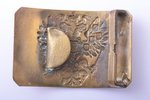 buckle, Imperial Russian Army, 5.3 x 7.8 cm, Russia...