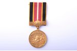 памятная медаль, Общество латвийских пожарных, Латвия, 20е-30е годы 20го века, 39.1 x 35 мм, Eehrst...