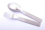 flatware set, Third Reich, 19.8 cm, Germany, the 30-40ties of 20th cent....