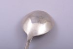 serving spoon, silver, 84 standard, 85.85 g, 21 cm, "Grachev Brothers", 1896-1907, St. Petersburg, R...