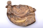 paliktnis, bronza, 27.5 x 20 cm, svars 2300 g., Henriks Kosovskis...