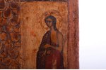 икона, Усекновение главы Иоанна Предтечи, доска, живопиcь, золочение, Российская империя, 30.4 x 25....