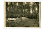 фотография, вручение подарков кавалеру Георгиевского ордена на фронте, Российская империя, начало 20...