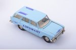 car model, Moskvitch 427 Nr. A4, "Airforce", metal, USSR, ~ 1982...