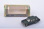 car model, Moskvitch 412 Nr. A2, metal, USSR, 1983...