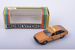 car model, Moskvich 2141, "Taxi", metal, USSR...