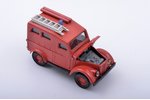 car model, GAZ 69, "Fire fighters", plastic, USSR...