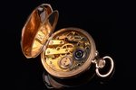 женские корсажные часы, золото, 585, 14 K проба, 17.73 г, 3.5 x 2.9 см, Ø 29 мм...