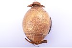 Easter egg; an egg decorated with coat of arms of the state, without an Easter surprise inside, with...
