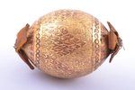 подвесное пасхальное яйцо; яйцо с изображением государственного герба, без пасхального внутреннего с...