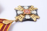 Великого князя Литовского Гядиминаса, 2-я степень, серебро, эмаль, Литва, 90-е годы 20-го века, в фу...