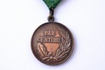 medal, Aizsargi (Defenders), For diligence, Latvia, 20-30ies of 20th cent., 32.4 x 28.2 mm...