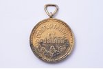 медаль, почетный Знак Отличия Ордена Виестура, серебро, Латвия, 20е-30е годы 20го века, в футляре...