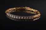 a bracelet, gold, 18 k standard, 18.45 g., Sweden, bracelet lenghth 17.4 cm...