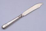 комплект из 6 фруктовых ножей, серебро, 84 проба, общий вес изделий 141.95, 15.6 см, 1808-1917 г., С...