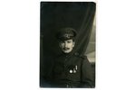photography, portrait of soldiers, Russia, beginning of 20th cent., 14x9 cm...