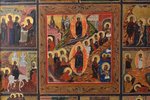 icon, The Resurrection of Christ and Descent into Hades, Twelve Great Feasts, board, painting, guild...