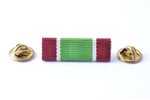 medal, Zemessardze (National Guard), 15th anniversary, Latvia, 2006, 36 x 32 mm, in a case...