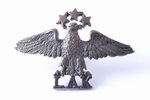 миниатюрный знак, LAK (Латвийский Аэроклуб), № 600, Латвия, 20е-30е годы 20го века, 17.9 x 27.2 мм...