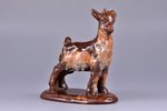 figurine, Lamb, ceramics, Lithuania, USSR, Kaunas industrial complex "Daile", the 50-60ies of 20th c...