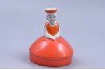 figurine, A girl in traditional costume (case), porcelain, Riga (Latvia), USSR, Riga porcelain facto...