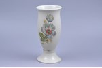 vase, decal, porcelain, M.S. Kuznetsov manufactory, Riga (Latvia), 1937-1940, h 15.5 cm, third grade...