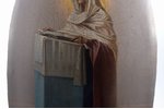 ikona, Svētā, dēlis, gleznojums, Krievijas impērija, 55.5 x 29.7 x 2 cm...