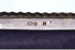 case, silver, 925 standard, 77.30 g, 3.4 x 10 x 4.3 cm, Great Britain...