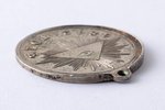 medal, of the Commemorating the Patriotic War of 1812, silver, Russia, 30.8 x 28.6 mm...
