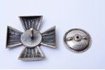 nozīme, Auto-tanku pulks (1. tips), bronza, apsudrabojums, Latvija, 20.gs. 20-ie gadi, 46.7 x 47.1 m...