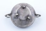 candy-bowl, silver, 875 standard, 170.4 g, engraving, gilding, h 5.3 cm, Yerevan Jewelry Factory, 19...