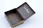 box, Ufa honeycomb, metal, Russia, the end of the 19th century, 5 x 14 x 10.5 cm...