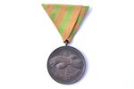 Медаль плодотворного труда, Латвия, 1940 г., 38.2 x 33.6 мм...