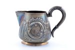 cream jug, silver, 84 standard, 178.70 g, h 8.6 cm, 1880-1890, Moscow, Russia...