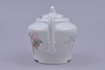 cream jug, porcelain, M.S. Kuznetsov manufactory, Russia, the beginning of the 20th cent., h 10 cm...