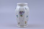vase, porcelain, Riga Ceramics Factory, hand-painted, handpainted by Yegor Morozov(?), Riga (Latvia)...