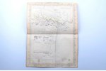 гравюра, карта "План сражения на Альме", J. Rapkin, Лондон, Российская империя, Великобритания, 1858...