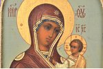 ikona, Ibērijas Dievmāte, dēlis, sudrabs, gleznojums, zeltījums, starpsienu emalja, 84 prove, Krievi...