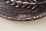 сакта, серебро, 875 проба, 15.50 г., размер изделия Ø 6.24 см, 20-30е годы 20го века, Латвия...