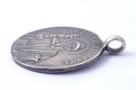pendant icon, Saint Vladimir (84.hallmark is not genuine), silver, the 90ies of 20th cent., 3.86 x 2...