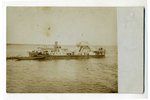 фотография, дноуглубительное судно, Российская империя, начало 20-го века, 13,6x8,6 см...