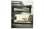 фотография, 2 шт., пассажирское судно "Шрапнель", Российская империя, начало 20-го века, 13,6x8,6 см...