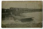photography, water speedboat, USSR, 20-30ties of 20th cent., 14x9 cm...